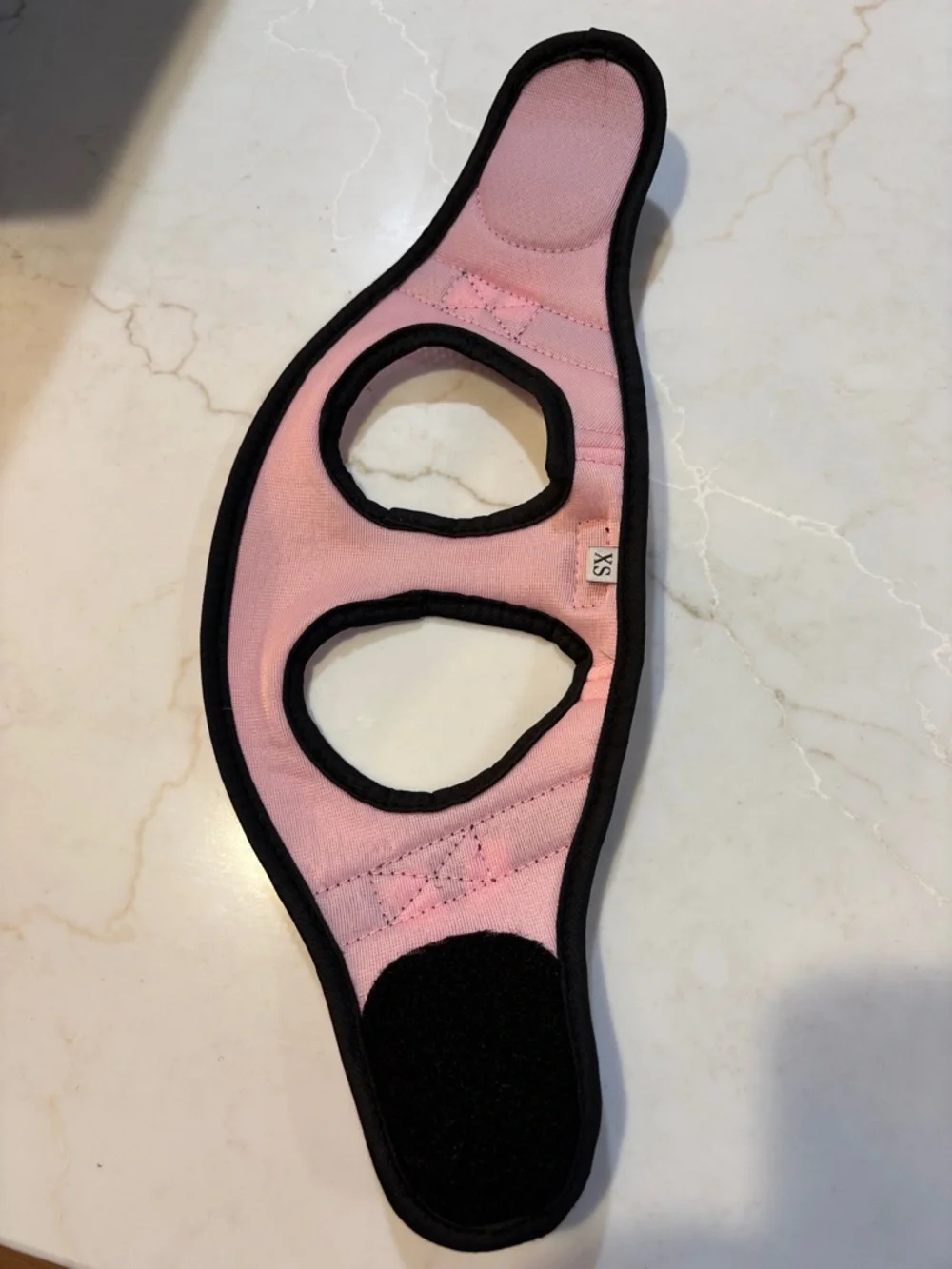 Fayogoo Pink Mesh Dog Harness Size XS and Small Bow Size Small
